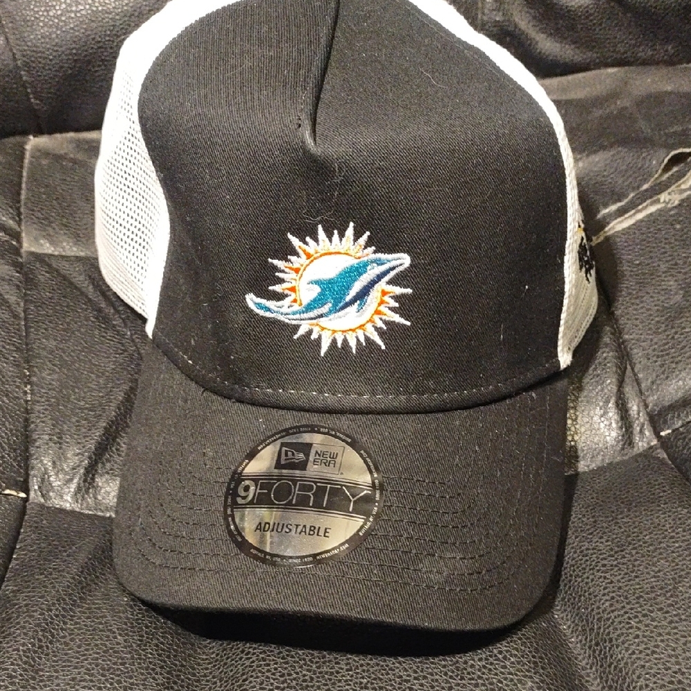 Big Ass Fans Black and White Mesh Cap